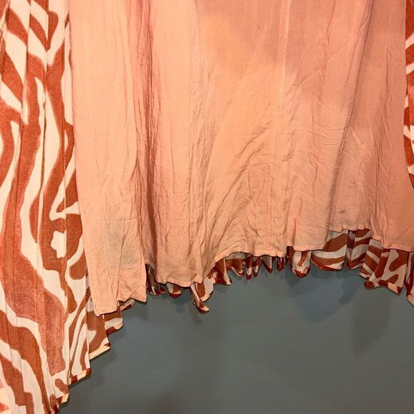 Maeve‎ Anthropologie The Isobel silky Pleated skirt size 8 NWT - Picture 8 of 14